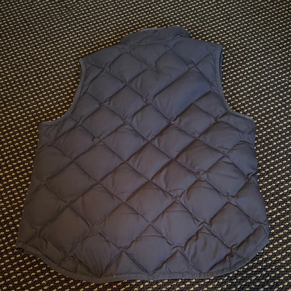 Quilted Navy Vest - Picture 5 of 5